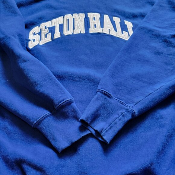 Seton Hall University Y2K Era Steve And Barry's Crewneck Sweatshirt, XXL, Used - Picture 6 of 11